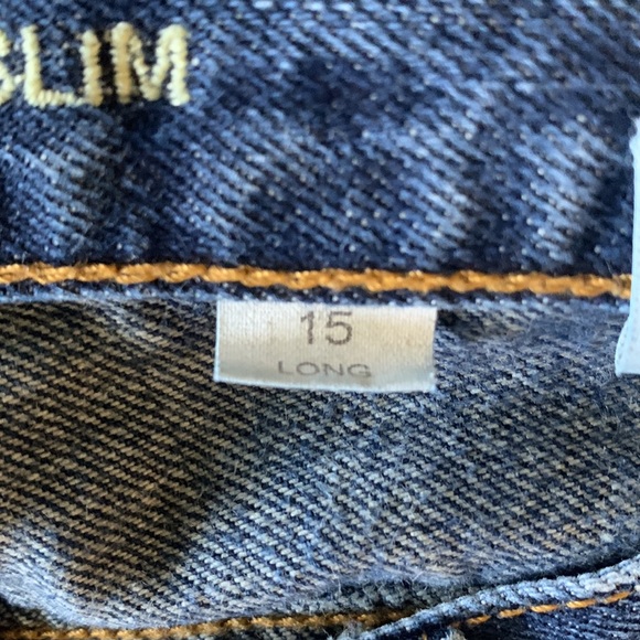 Cruel girls boot cut jeans. Size 15 long - Picture 4 of 6